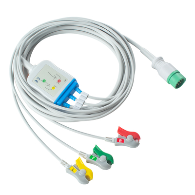 Philips EKG-Kabel 5-fach 12-polig M1975A für Erwachsene und Kinder