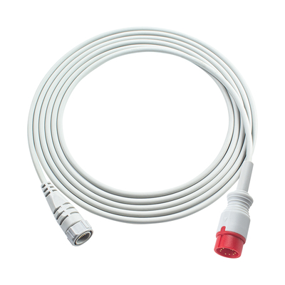 Zoncare IBP Adapter Verlängerungskabel 8-polig zu Edward Argon BD Abbott BB PVB Utah Medex Mindray Stecker