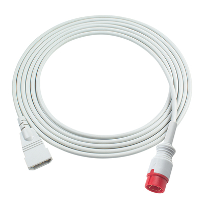 Zoncare IBP Adapter Verlängerungskabel 8-polig zu Edward Argon BD Abbott BB PVB Utah Medex Mindray Stecker