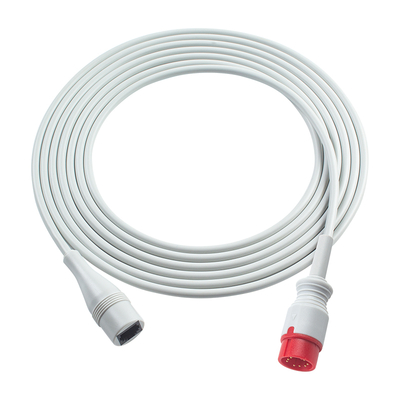 Zoncare IBP Adapter Verlängerungskabel 8-polig zu Edward Argon BD Abbott BB PVB Utah Medex Mindray Stecker