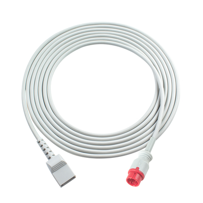 BARD IBP-Adapterkabel 8 Stift mit Edward Argon BD Abbott BB PVB Utah Medex Mindray-Anschluss IBP-Transducer-Verlängerungskabel
