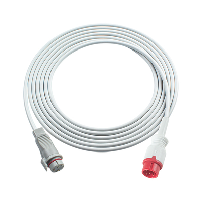 BARD IBP-Adapterkabel 8 Stift mit Edward Argon BD Abbott BB PVB Utah Medex Mindray-Anschluss IBP-Transducer-Verlängerungskabel