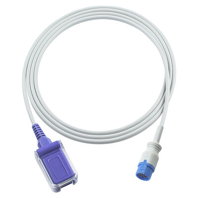 Emtel SpO2-Sensorkabel SpO2-Adapterkabel Nelcor O-ximax Tech 10Pin zum DB9-Anschluss