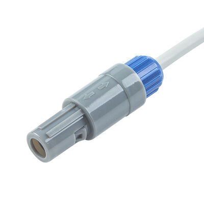 Petas SpO2-Adapter-Verbindungskabel 6Pin 40 Grad zum DB9-Anschluss SpO2-Sensorsonde