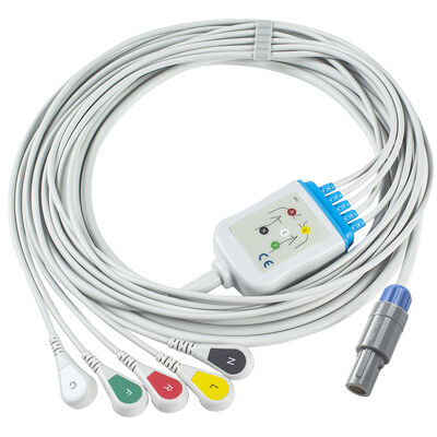 Biosys EKG-Kabel und Ableitungen 6pin BPM-103 EKG-Kabel
