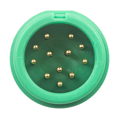 Ecomed ECG Cables and Leadwires 12pin Connector ECG Cable 3 5 Lead IEC AHA Snap Grabber Clip