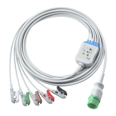 Fukuda Denshi CI-700E-5 EKG-Kabel 12-polig Dynascope DS-7100 DS-7000 DS-7200 DS-7300