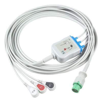 Fukuda Denshi 0012-00-1192 EKG-EKG-Kabel 12-polig Expert Dynascope DS-5100 DS-5100E DS-5300W DS-5400 Dynascope DS-7001