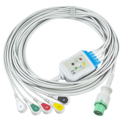 Fukuda Denshi 0012-00-1192 EKG-EKG-Kabel 12-polig Expert Dynascope DS-5100 DS-5100E DS-5300W DS-5400 Dynascope DS-7001