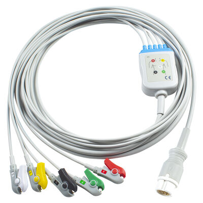 EKG-Kabel 5 Blei 12Pin M1975A für Erwachsene