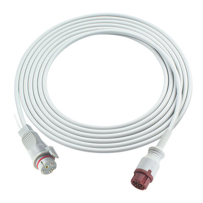Bistos IBP Adapterkabel 12Pin zu Edward Argon BD Abbott BB PVB Utah Medex Mindray-Anschluss für BT-710 BT-720 BT-740 BT-770 BT-780
