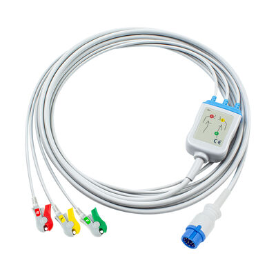 Innominated Cardio-Aid CA360-B Defibrillator 12Pin EKG EKG Kabel und Leitungen 3Lead
