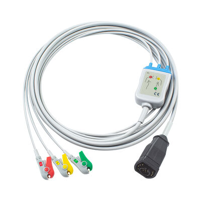 Zoll 15Pin einteiliges EKG-Kabel und Ableitungsdrähte