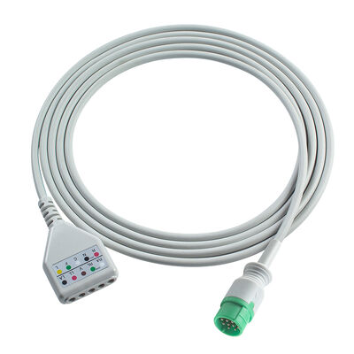 Fukuda Denshi DS8-Serie EKG-Stammkabel im Din-Stil