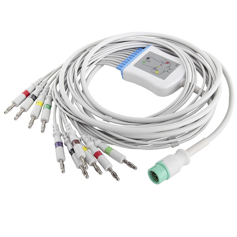 EKG Comen M2461A Kabel und Leitungsdrähte Iecs 4,0 Kabel des Bananen-Verbindungsstück-ECG