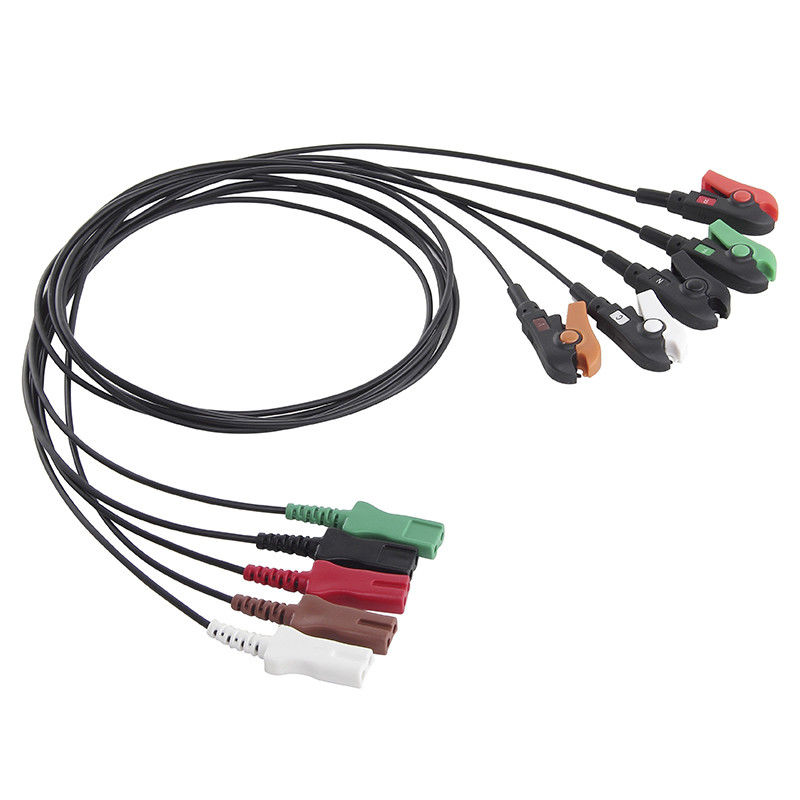 LL-Art-Radio-lichtdurchlässiges Draht Radiaotransparent ECG des Leitungsdraht-5 Kabel und Leitungsdrähte Führungs-Röntgenstrahl-ECG Radiotranslucent