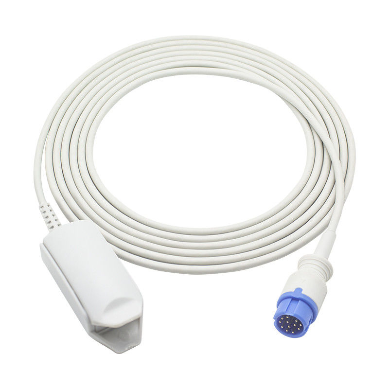 Sensor SpO2 Anke ASC-553 wiederverwendbare Sonde Pin Adult Finger Clips SpO2 Oxi-max-Technologie-12