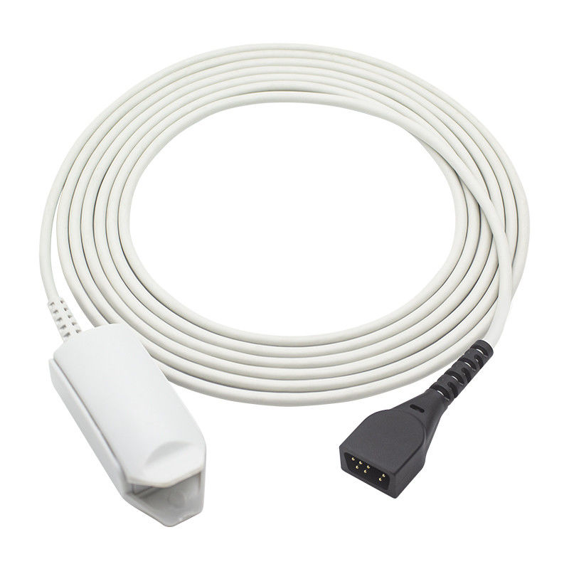 Wiederverwendbarer SpO2 Sensor Nonin 8000AA 8000AP 8000SS 9Pin 7500 8800 Xpod 3012 erwachsene Sonde des Finger-Clip-SpO2
