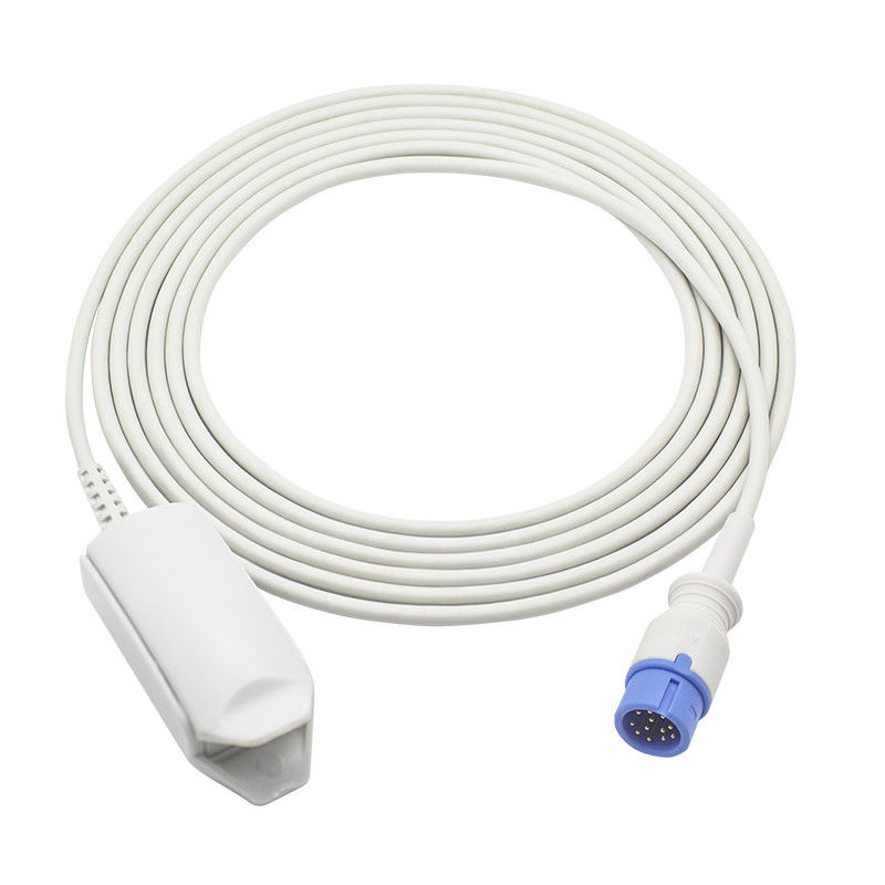 Comen C60 Sonde wiederverwendbare SpO2 des Sensor-12pin for M-asi-mo rote Technologie-erwachsene Finger-Clip-SpO2
