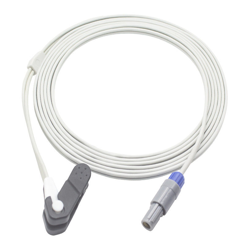 Sensor 6 Biocare BM-9000 Spo2 Pin 40 Grad Ohr-Clip Veternar befestigen Sonde SpO2