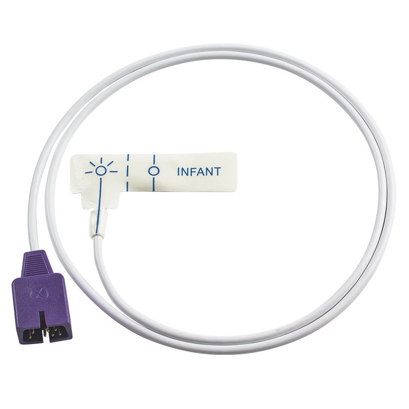 Schaum Sensors SpO2 Säuglings- weißer N-3000 PB-3940 N-ellcor DB9 7pin I20 Wegwerf- Wegwerf-Sonde SpO2