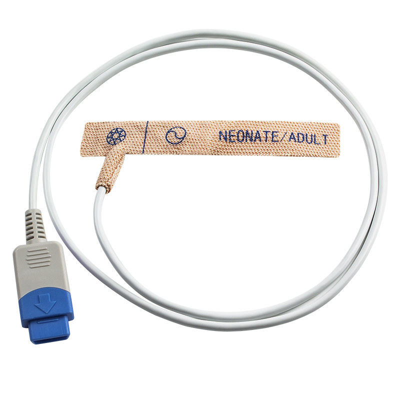 Neugeboren-Haut-Ausdehnungs-Gewebe-Wegwerf-Sonde SpO2 Datex Ohmeda 9pin TS-AF-25 Wegwerf- erwachsene
