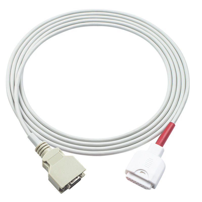 Rote Technologie LNCS 2526 for M-asi-mo 2525 2524 14 Pin SpO2 Adapter-Erweiterungs-Kabel des Sensor-geduldiges Kabel-SpO2