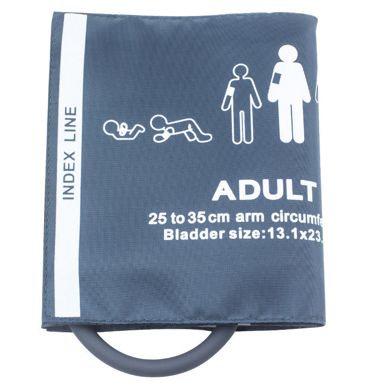 25-35cm NIBP Stulpen-erwachsene einröhrige Nylonstulpen-wiederverwendbare Blutdruck-Monitor-Stulpe