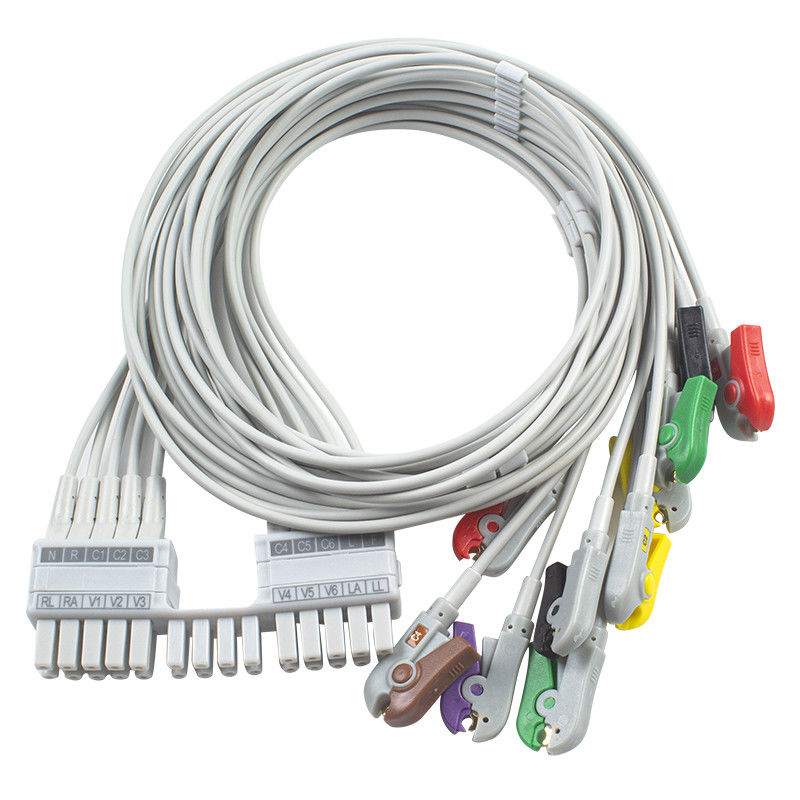 Mortara Burdick 10 Blei EKG Blei Draht EKG Blei Drähte 9293-041-50 9293-046-60 Für ELI 150C