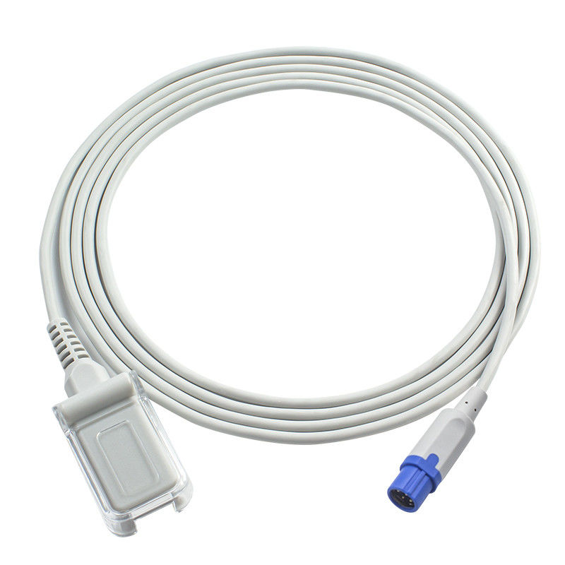 Drager Siemens SpO2 Erweiterungs-Kabel 2.4M TPU Pin Tos DB9 SpO2 der Sensor-Sonden-7