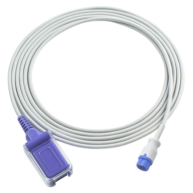Technologie SpO2 Anke ASC-553 N-ellcor Oxi-max Sensor verkabeln Erweiterung des Adapters SpO2 verkabeln geduldiges Kabel