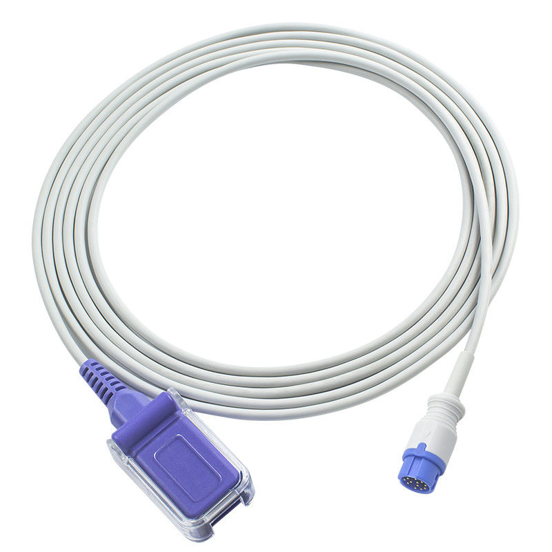Sensor Neusoft N-ellcor Oxi-max SpO2 verkabeln Kabel Erweiterung des Adapters SpO2 12Pin zum geduldigen Kabel DB9