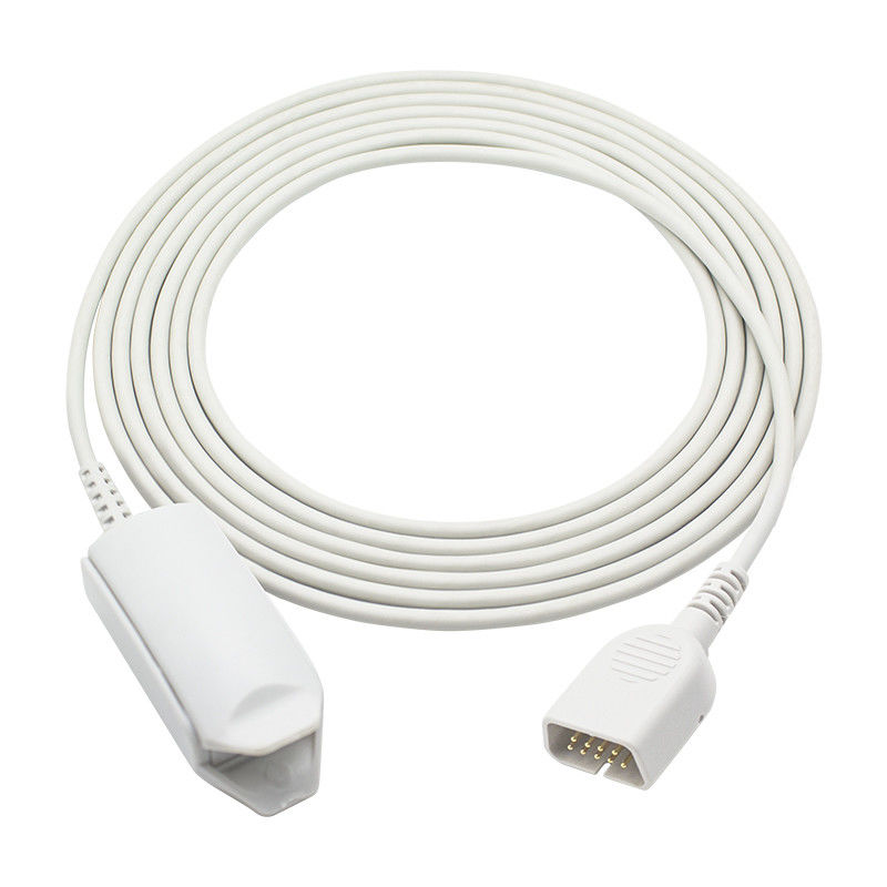 Wiederverwendbarer SpO2 Sensor Nihon Kohden - TL-201T DB9 erwachsener Sensor des Finger-Clip-SpO2