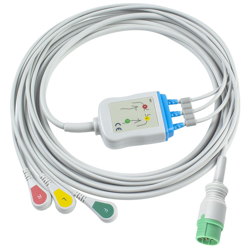 Für Schiller-kompatible EKG-Kabel und Bleiwires