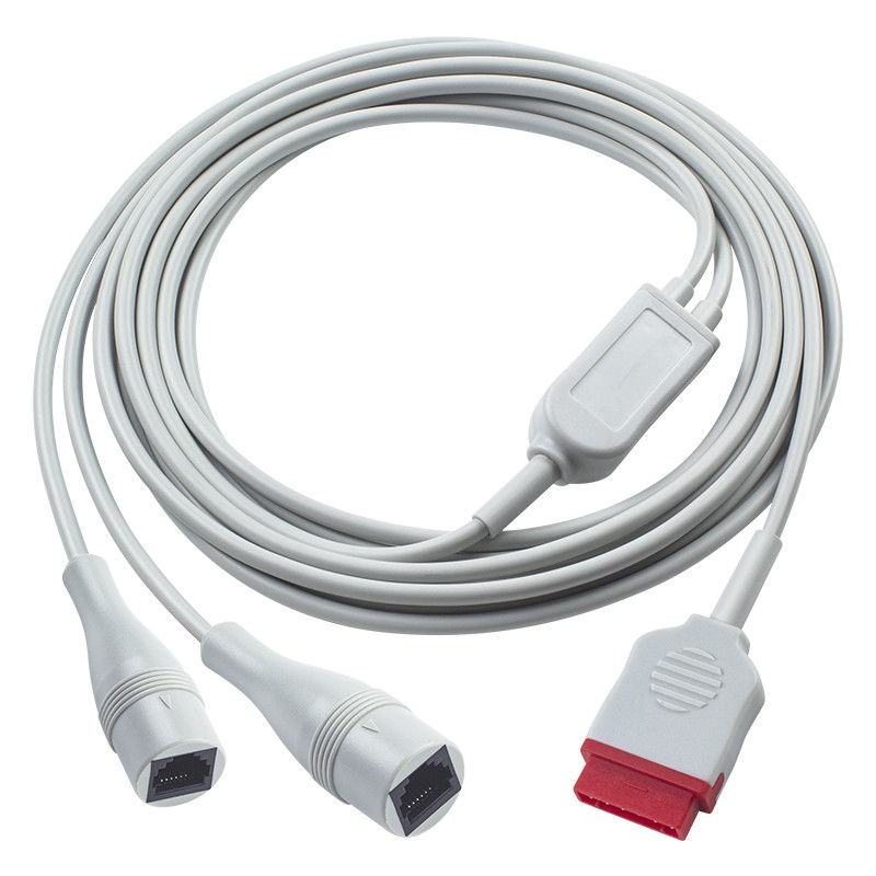 GE IBP Adapterkabel 2*Ph-Ilips 4pin IBP Verlängerungskabel 350cm für Kliniken / Krankenhäuser