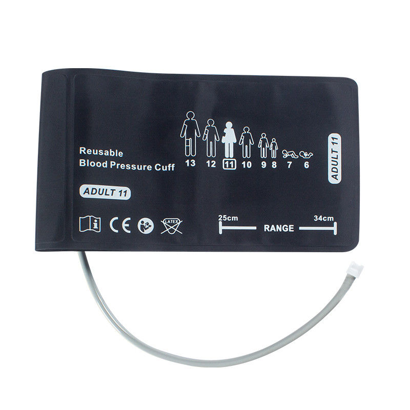 Für Welch Allyn FlexiPort Blutdruckmanschette Welch Allyn Erwachsener Lang wiederverwendbar 1-Röhre Größe-11