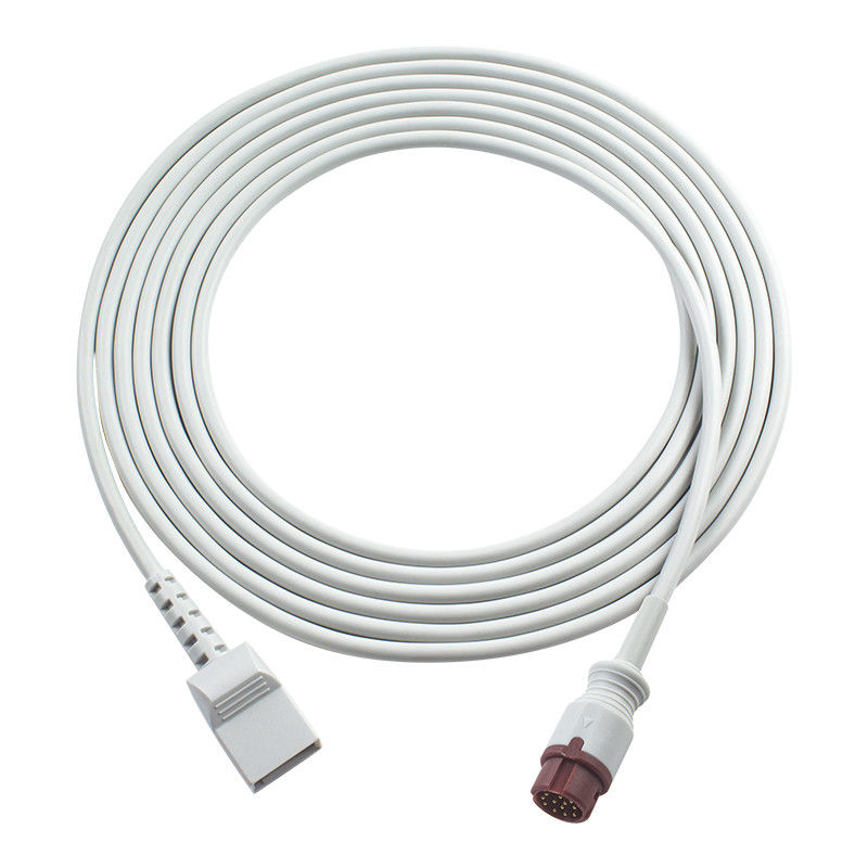Mindray Datascope kompatibel IBP Adapter Kabel 12 Pins zu Utah Stecker BeneView T1 T7 iMEC 10 15