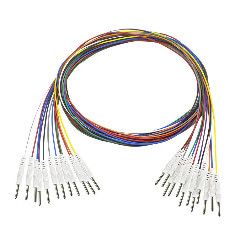 Din 2.0 Stecker auf 2,0 mm Pinnentyp EEG-Elektrodenkabel für EEG-Kappe Standardlänge 1,5 Meter