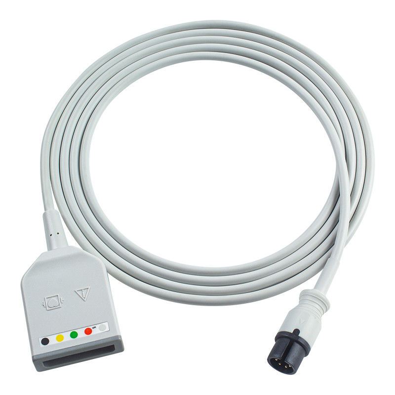 Mindray Datascope AAMI 6Pin Connector 5Lead EKG Trunk Adapter Kabel 0010-30-12377 EV 6102 EKG Erweiterungskabel Euro Style