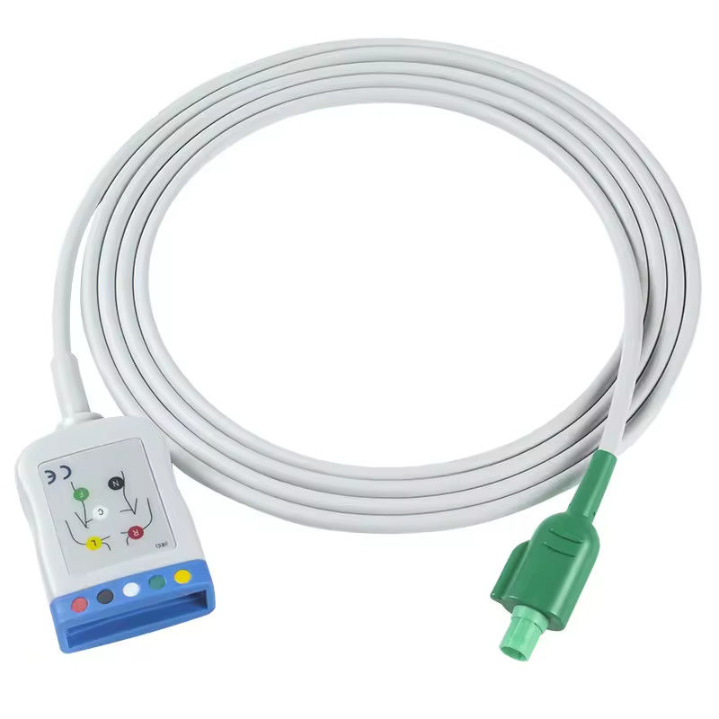 P-Philips PH Datascope 12Pin 5Lead EKG Trunk Adapter Kabel für CodeMasterXL+ Kardiosave IABP Rettung Hybrid