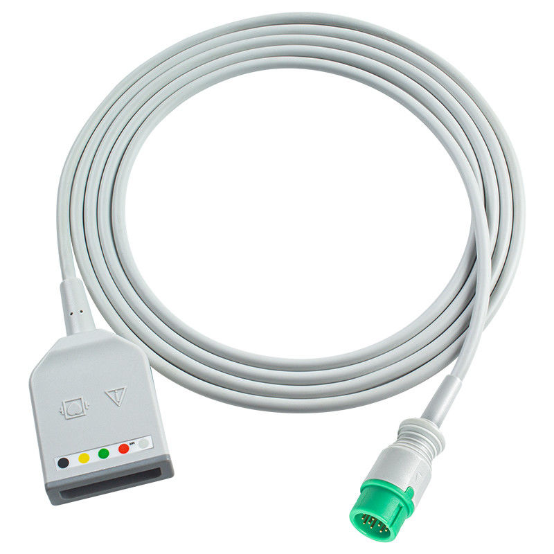 Mindray Datascope 12Pin 5Lead-EKG-Rumpfadapterkabel 0010-30-42719 009-004728-00 EKG-Verlängerungskabel