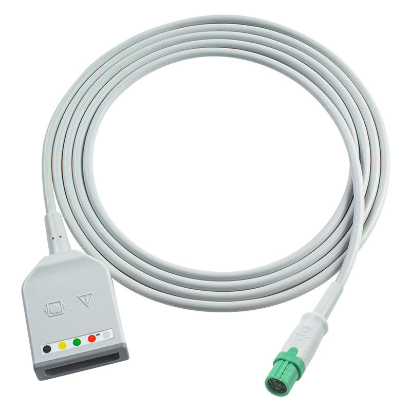 S-iemens Drager 7-Pin-EKG-Stickadapterkabel Draeger-EKG-Kabel Infinity Delta XL 5592162 EKG-Verlängerungskabel