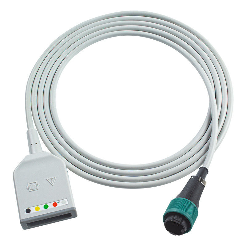 Saadat Heyer Sierra Neptune EKG-Kern-Adapter Kabel 8pins EKG-Kabel Euro-Style EKG-Verlängerungskabel