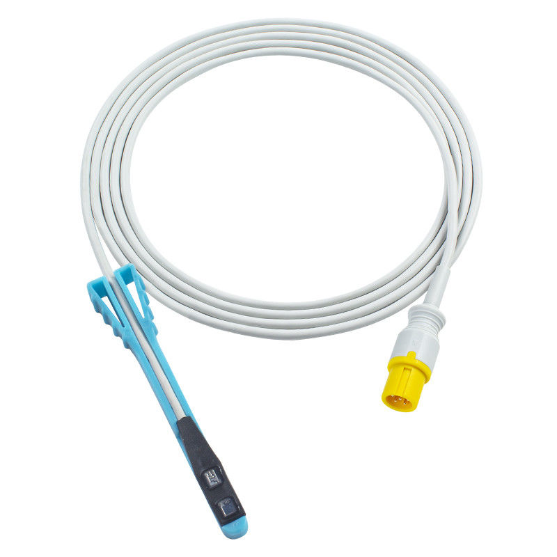 Tierkompatible Contec 6Pin SpO2 Sensor 3.0M für CMS5100 CMS800 CMS9000C CMS9100