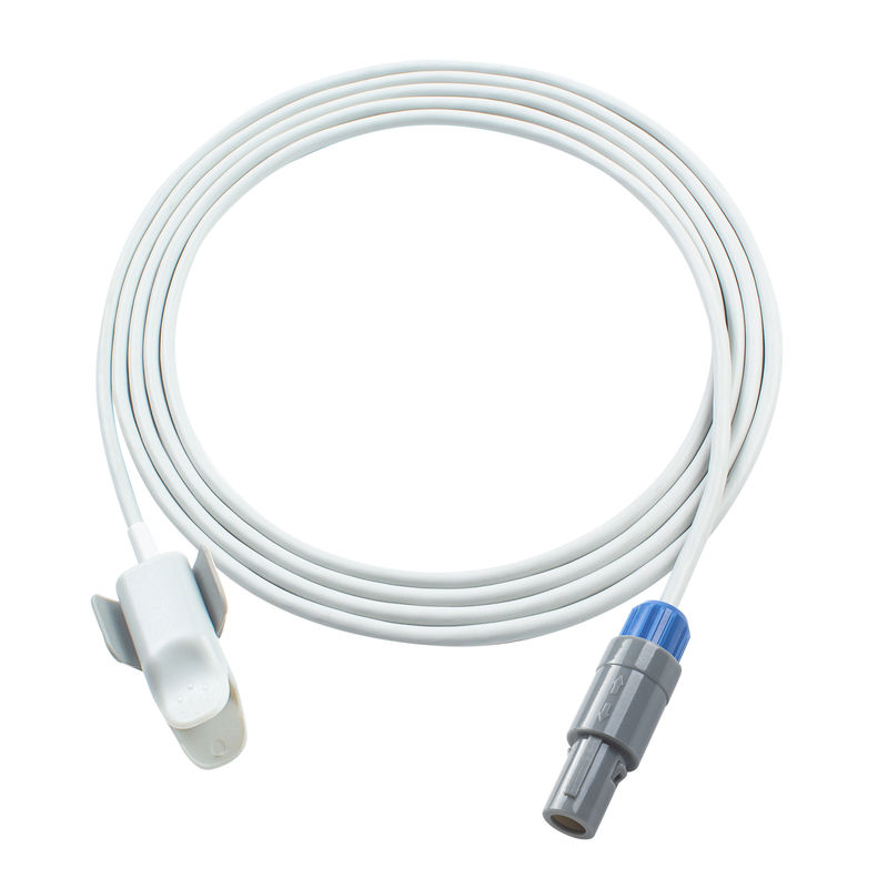 Pulsoxymeterkabel mit aufsteigendem SpO2-Sensor 3.0M 5Pin für CMS60C,RPM9000C Kinder