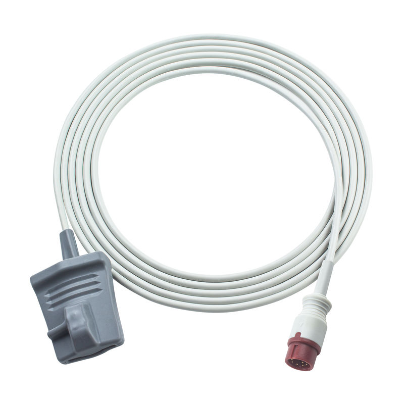 Kompatible Biolight S12 Erwachsene Gummi Spitze SpO2 Sensor Biolight M12 S M Serie 9Pin 3.0M