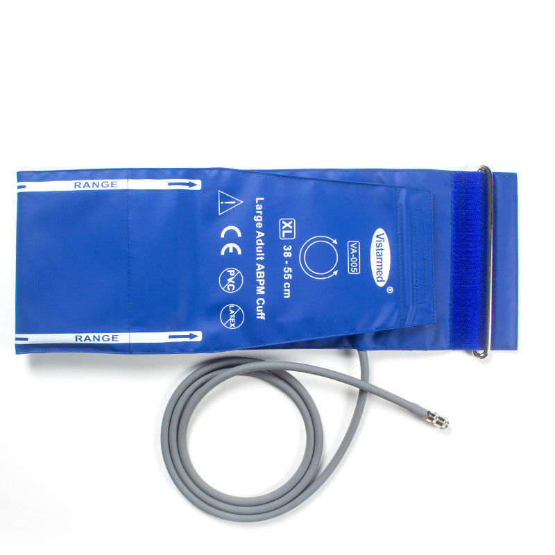 Ambulante Blutdruckmanschette Große XL-Manschette für Erwachsene mit Metallanschluss 38-55 cm