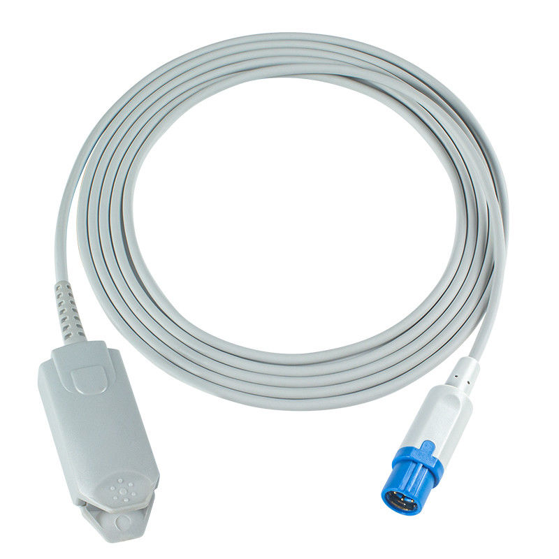 Grauer Draeger-kompatibler SpO2-Sensor mit direktem Anschluss für Infinity Delta 7Pin Haltbarkeit 24 Monate