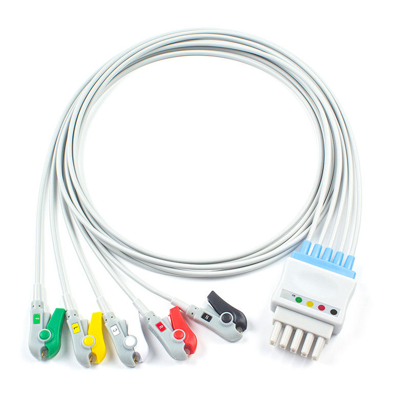 GE-Datex Ohmeda 545316 545318 2,0 5 Führung ECG EKG Patientenmonitor-Kabel