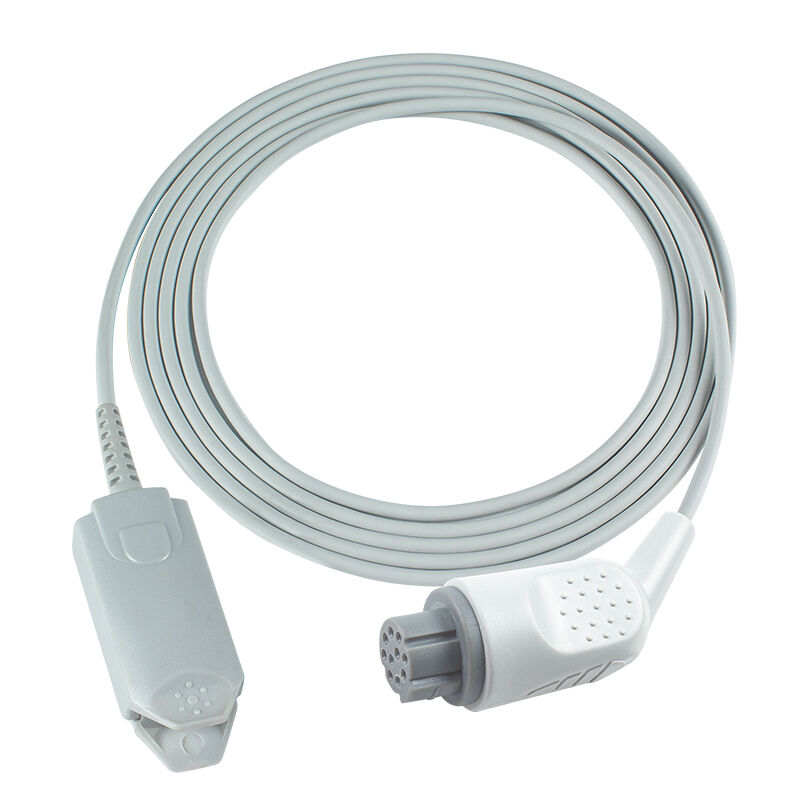 GE Datex Ohmeda OXY-C7 SpO2 Sensor Kabel 10-polig auf DB9 SpO2 Adapter Verlängerungskabel AS/3 CS/3 Capnomac Ultima Cardiocap